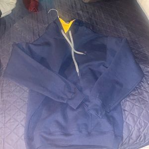 Navy blue hoodie